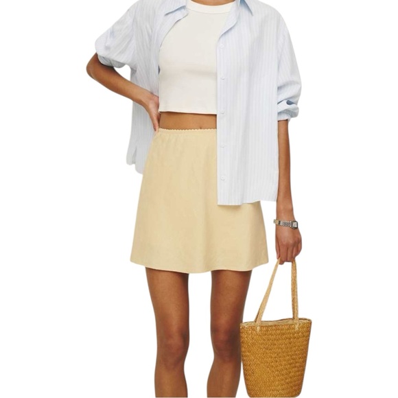 Reformation Brandy Linen Skirt - Picture 3 of 4